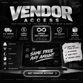 FULL VENDOR ACCESS